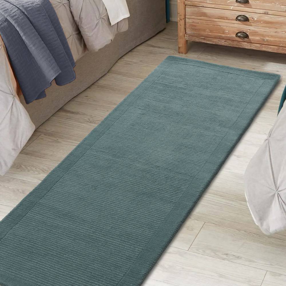 York 200x290cm Teal Rug