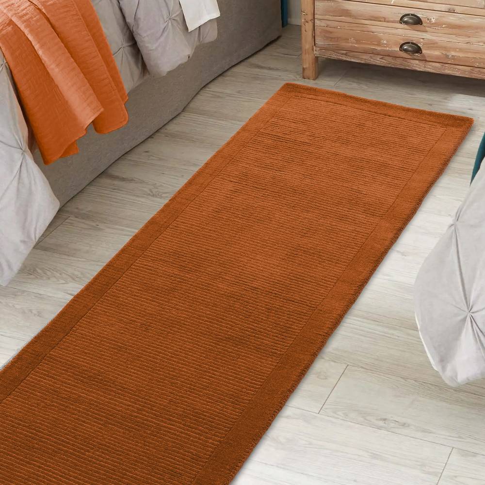 York 060x120cm Terracotta Rug