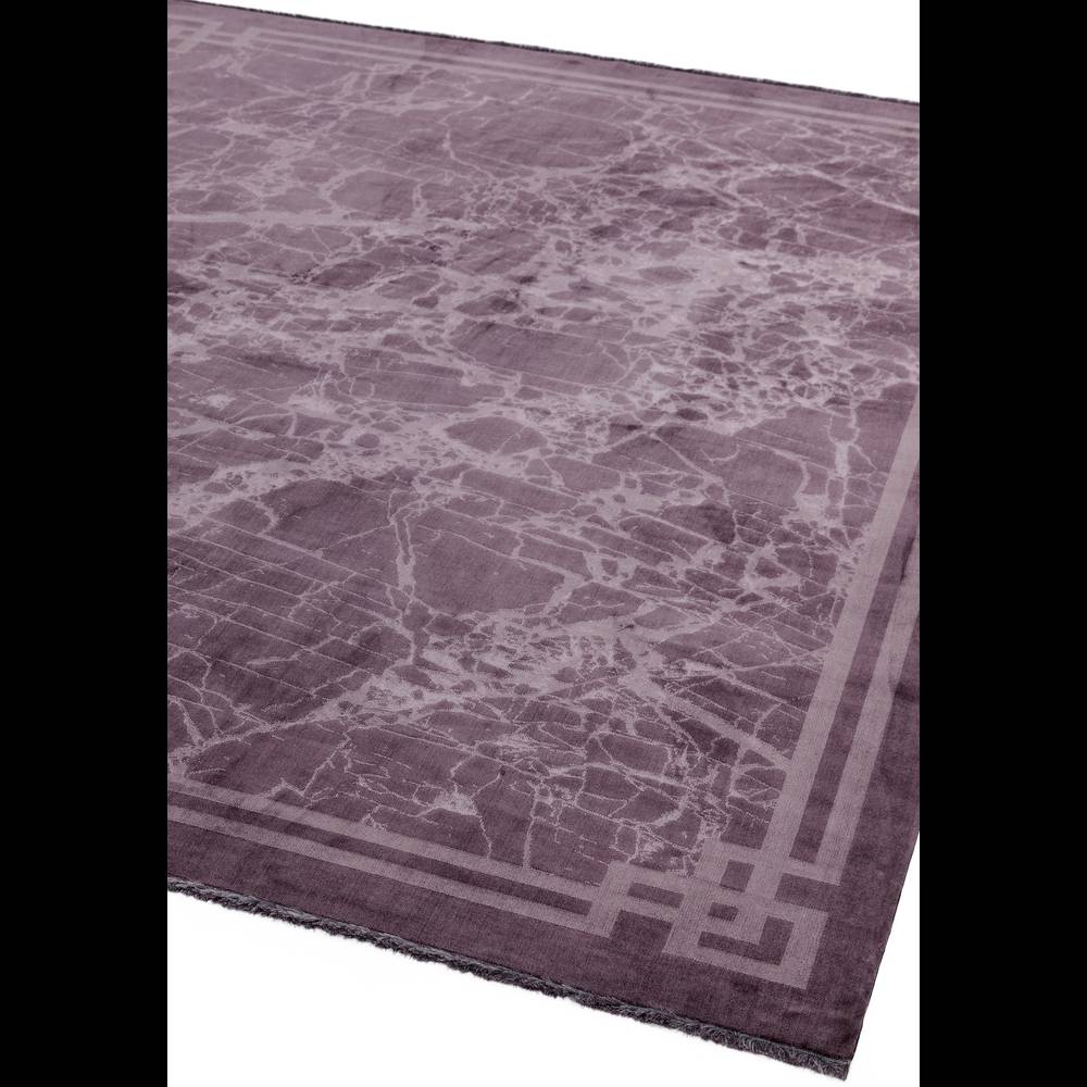 Zehraya 120x180cm ZE01 Purple Border Rug
