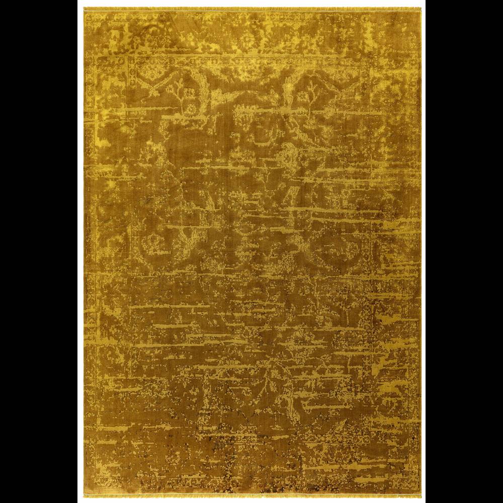 Zehraya 120x180cm ZE09 Gold Abstract Rug