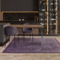 Zehraya 200x290cm ZE01 Purple Border Rug