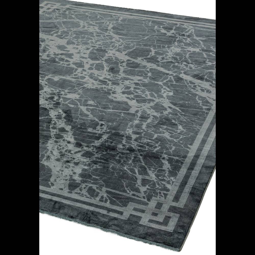 Zehraya 120x180cm ZE03 Grey Border Rug