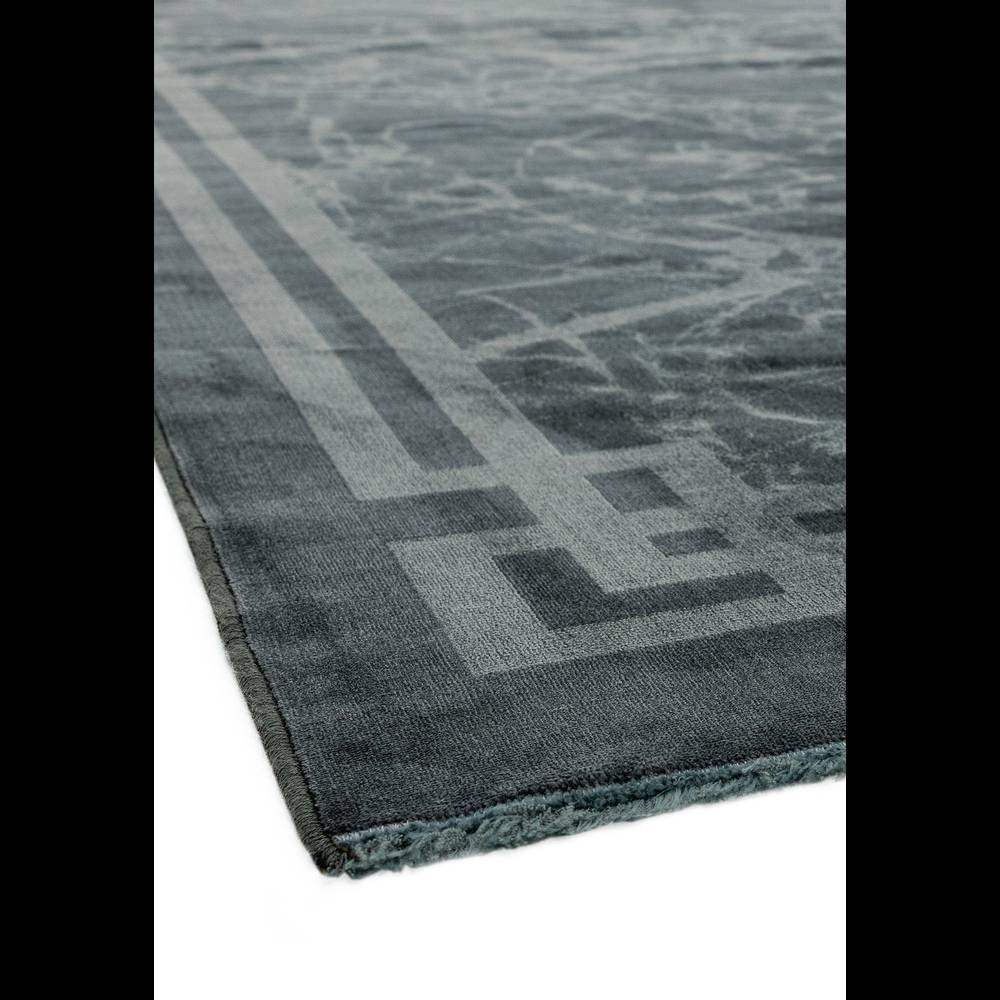 Zehraya 160x230cm ZE03 Grey Border Rug
