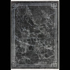 Zehraya 120x180cm ZE03 Grey Border Rug