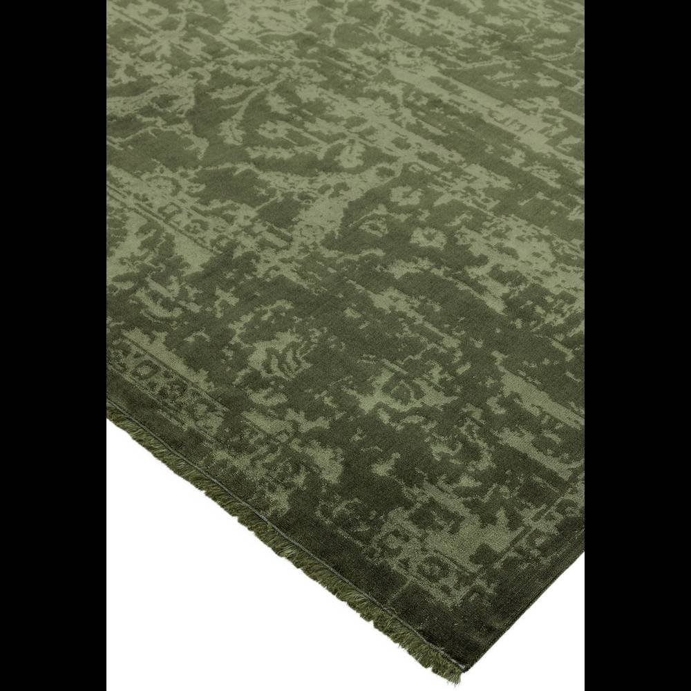 Zehraya 160x230cm ZE06 Green Abstract Rug