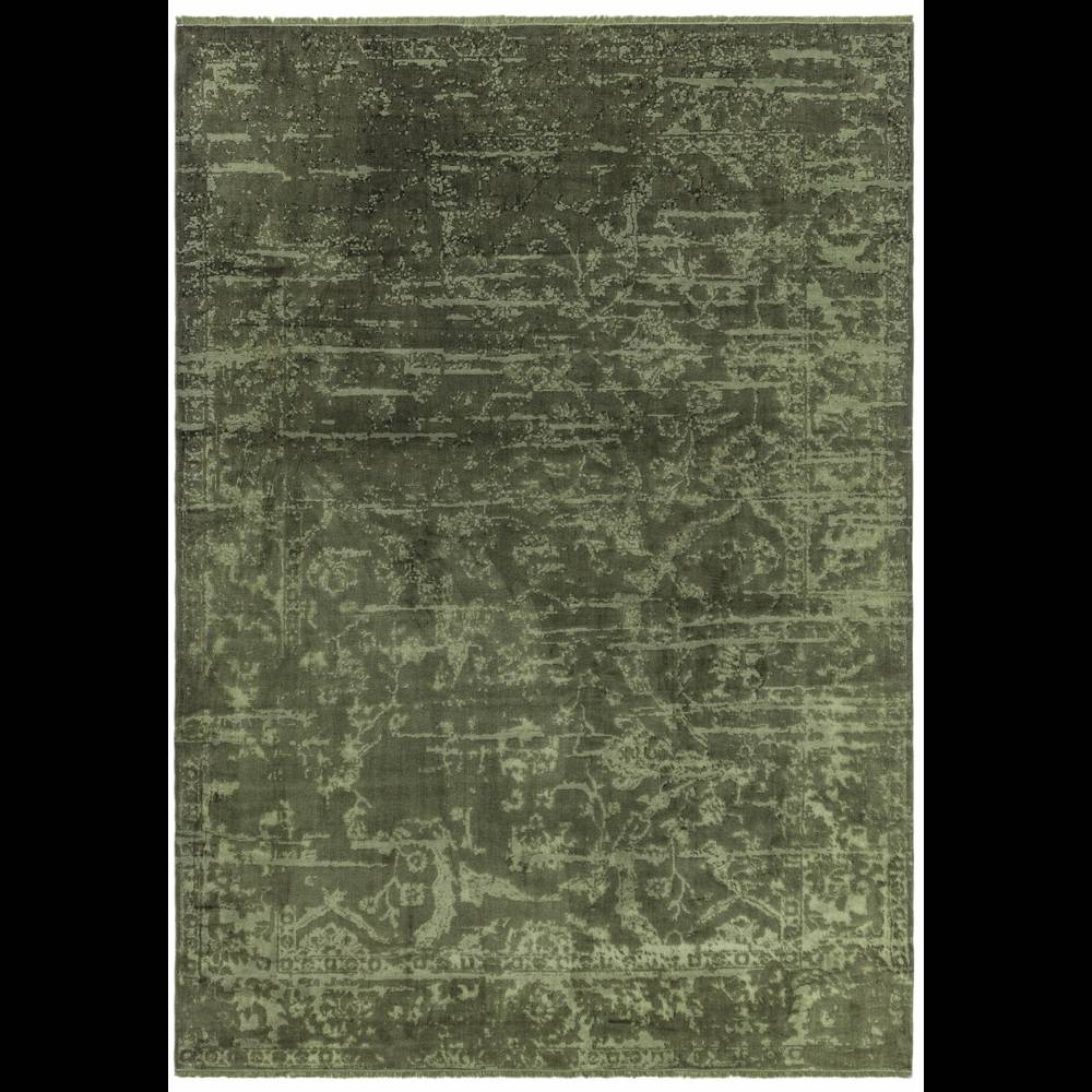 Zehraya 120x180cm ZE06 Green Abstract Rug