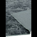 Zehraya 200x290cm ZE07 Charcoal Abstract Rug