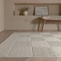 Zennith 200x290cm Grid Rug